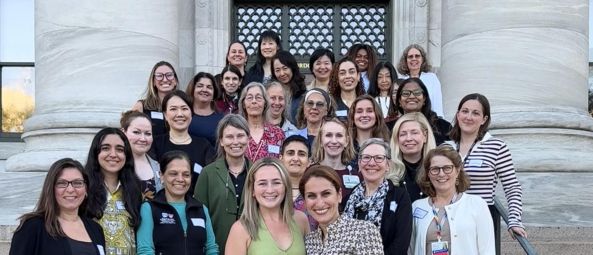 JCSW Members on Gordon Hall Steps